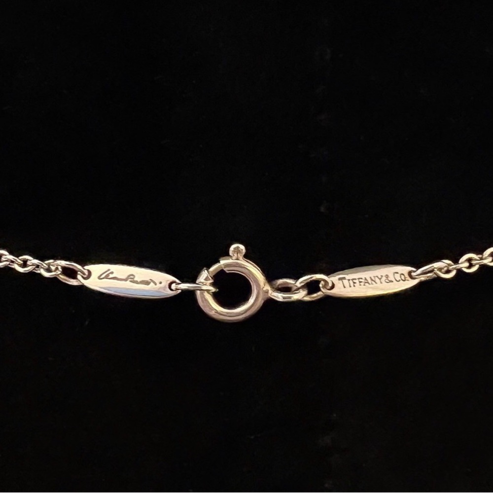 Tiffany’s Elsa Peretti  Five Open Heart Tiffany’s  Necklace - Picture 10 of 14